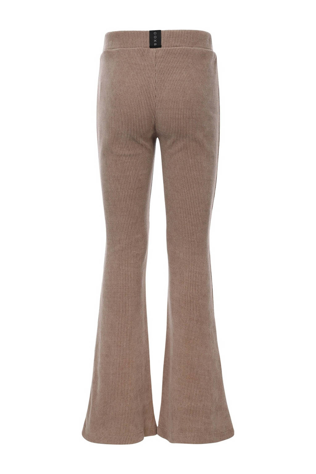 LOOXS corduroy flared broek greige