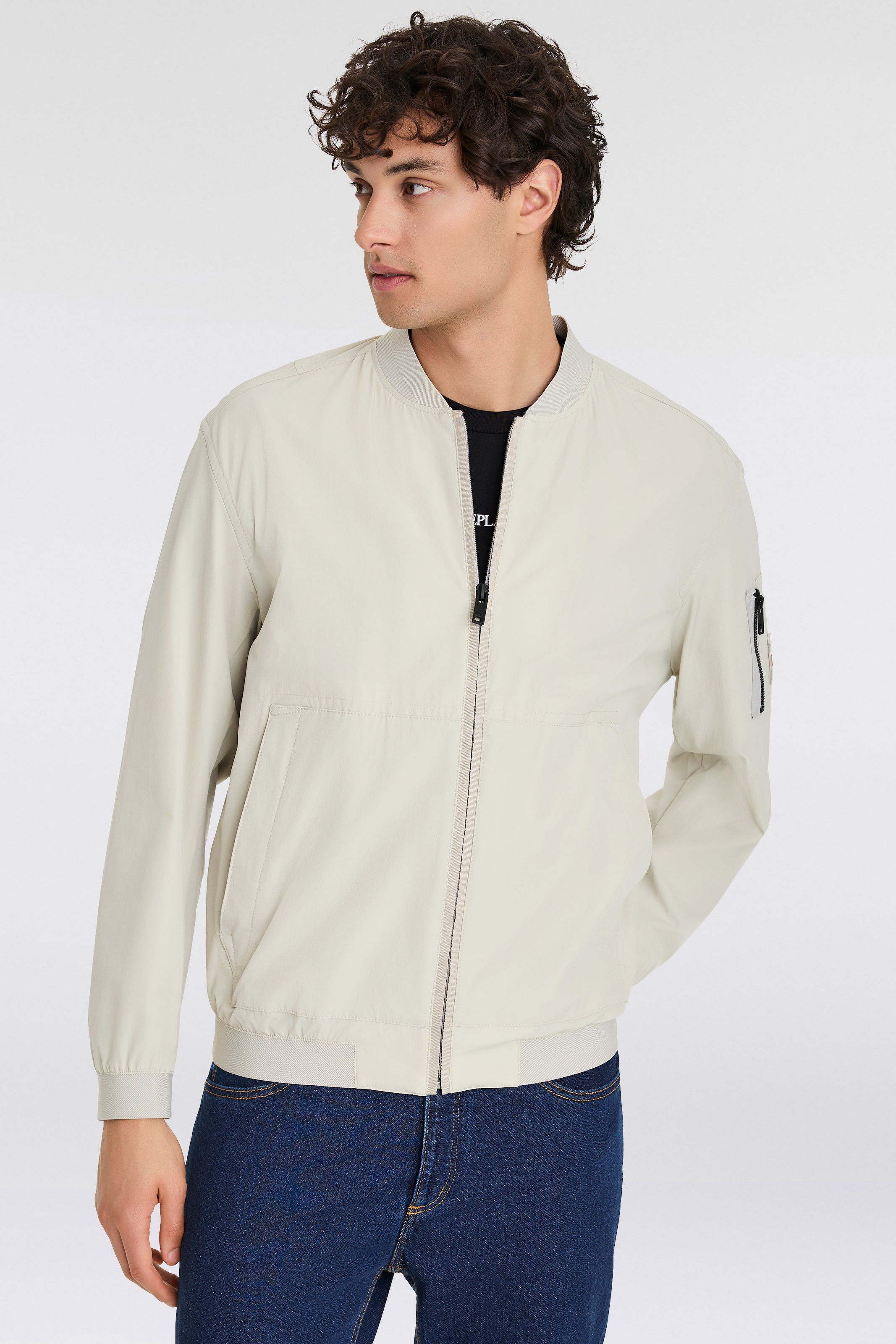 BOSS ORANGE Blouson »Oneth« mit Ärmeltasche