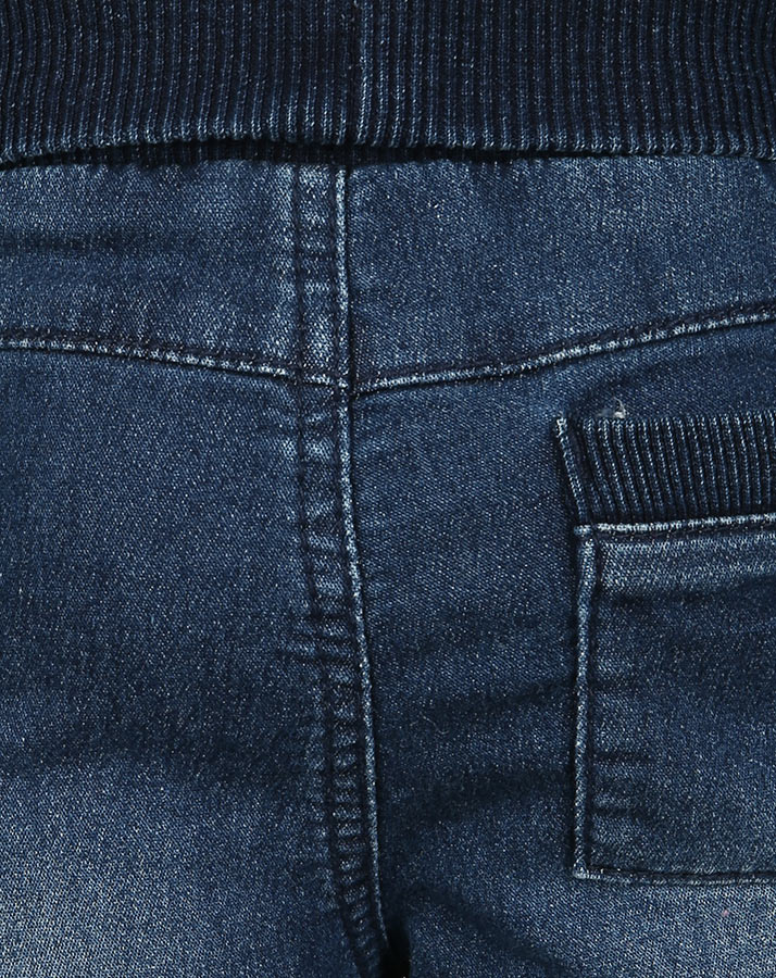 Shorts SCHIFF AHOI in dark blue denim