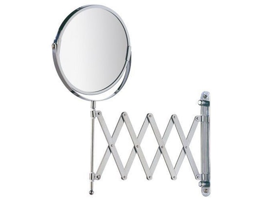 WENKO - 15165100 - miroir mural à bras télescopique - grossissemen...