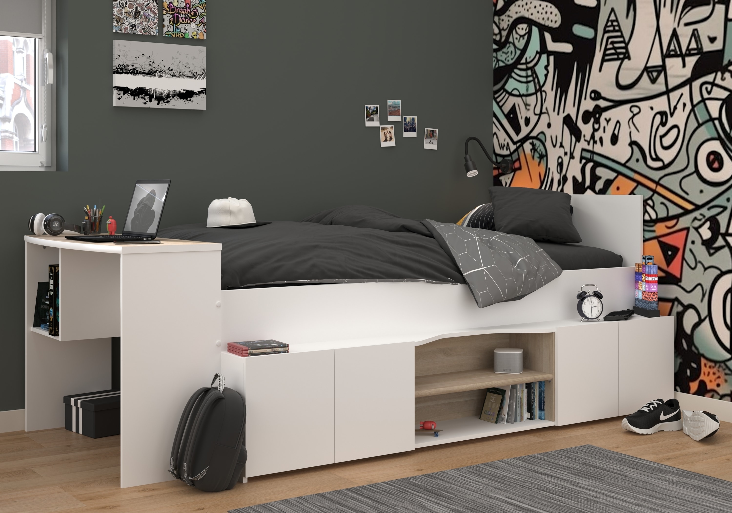 Parisot Halbhohes Hochbett 