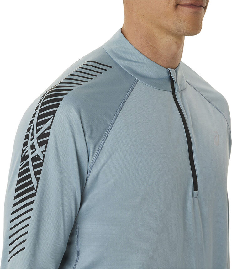 Asics Icon 1/2-Zip løbetrøje Blå