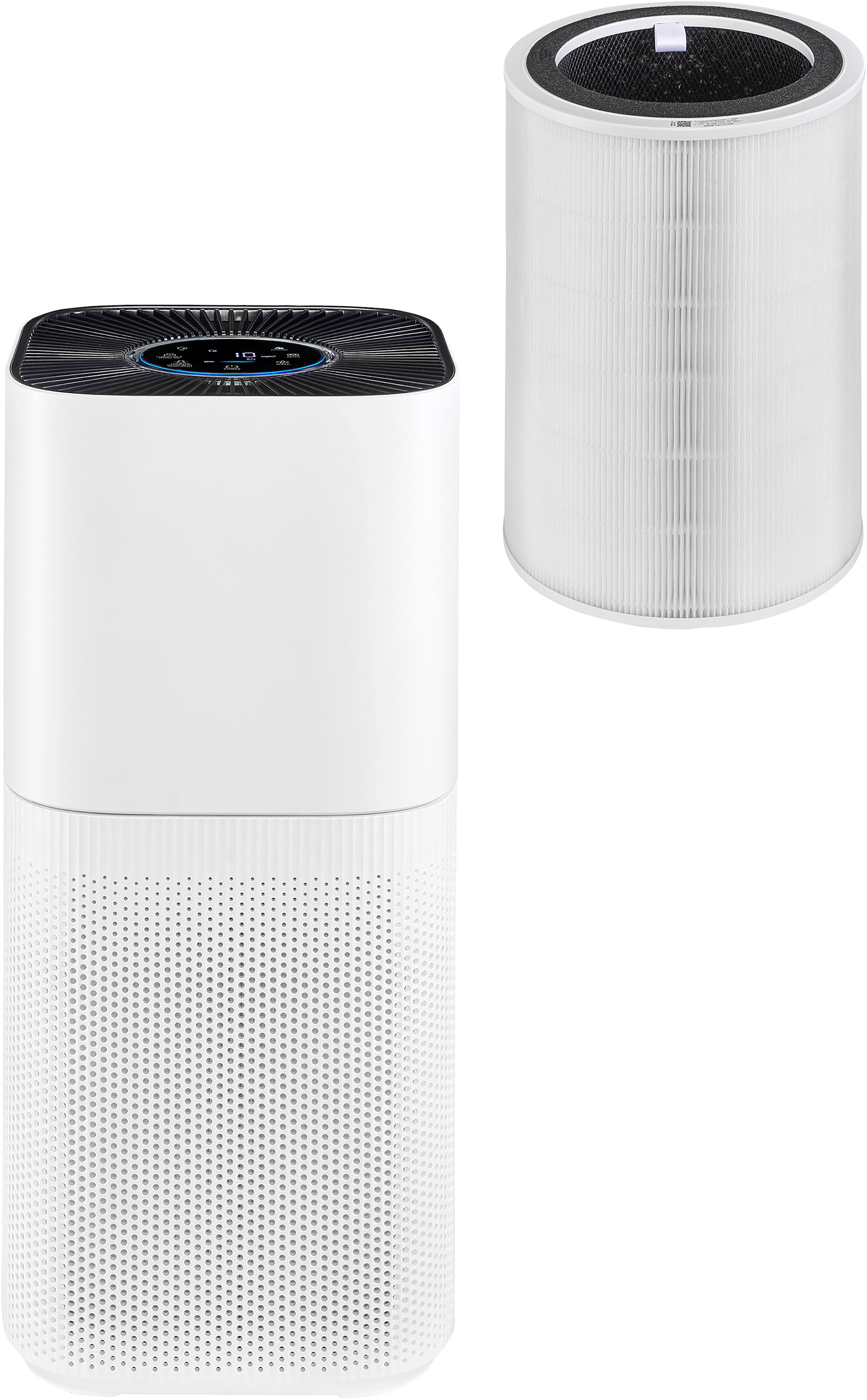 Hanseatic Luftreiniger »»KJ500«« für 143 qm Räume 45W, Top Filtersystem für Allergiker mit Ionentechnologie