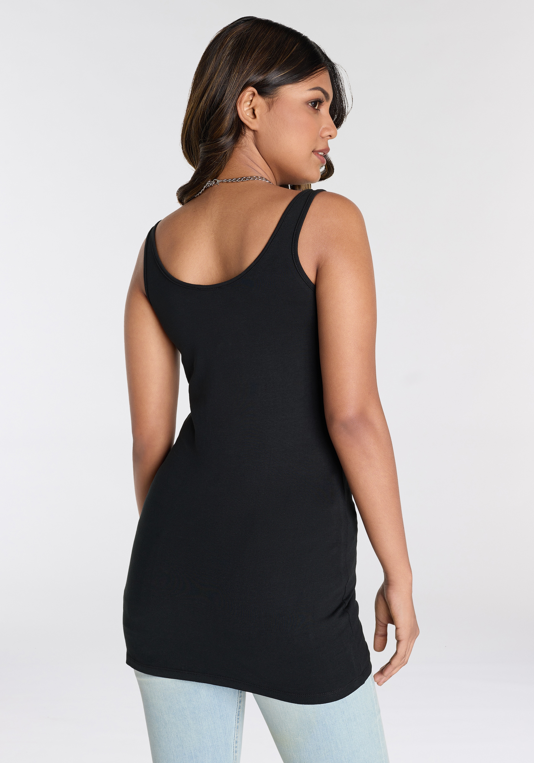 Laura Scott Longtop , mit Stretchanteil