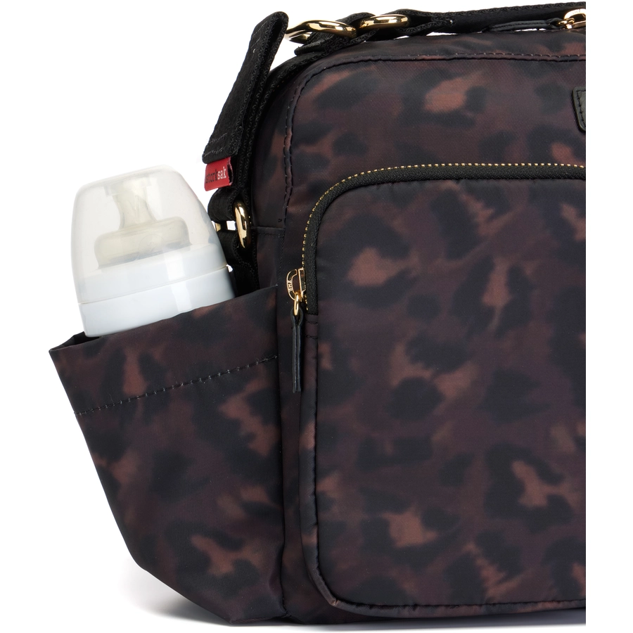 storksak Kinderwagen-Organiser Leopard Black