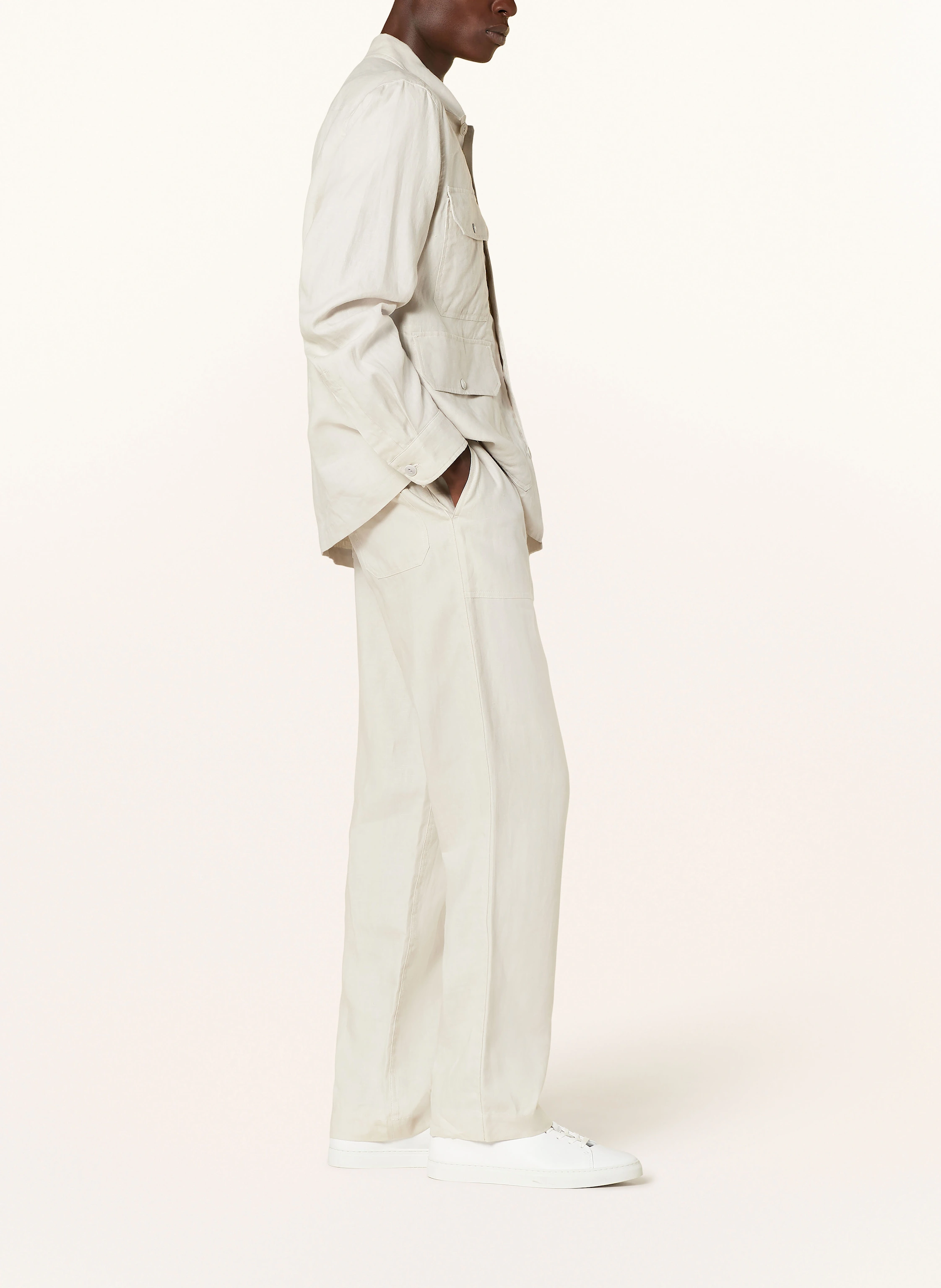 BELSTAFF Leinenhose FORGE Regular Fit