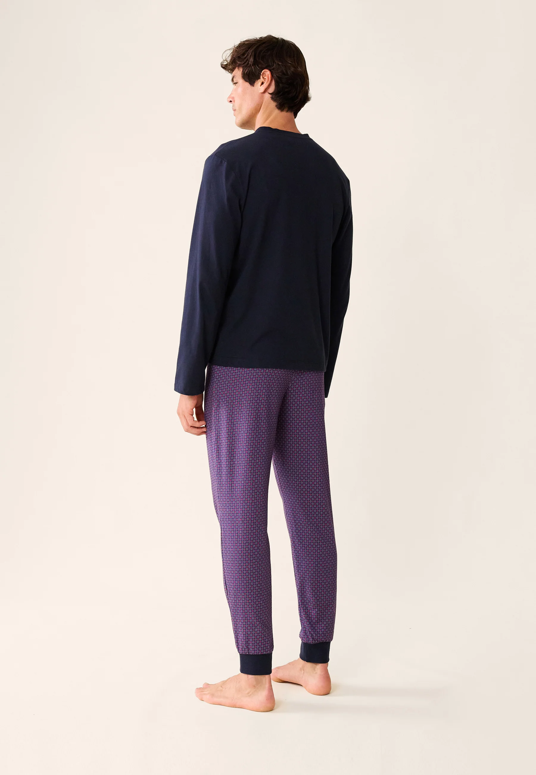 Ensemble de pyjama t-shirt et pantalon en coton-Ensemble Pyjama Sebastien Kdo
