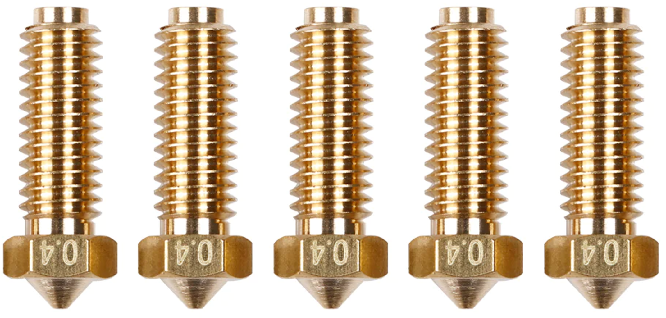 Anycubic  Düse Messing für Anycubic Kobra 2 5er-Set, 0,4 mm    Ersatz-Düsen