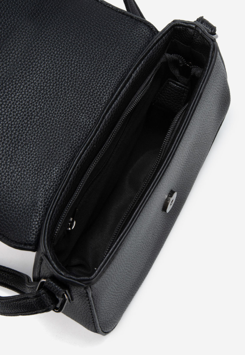 Sac bandoulière femme noire Arieonna