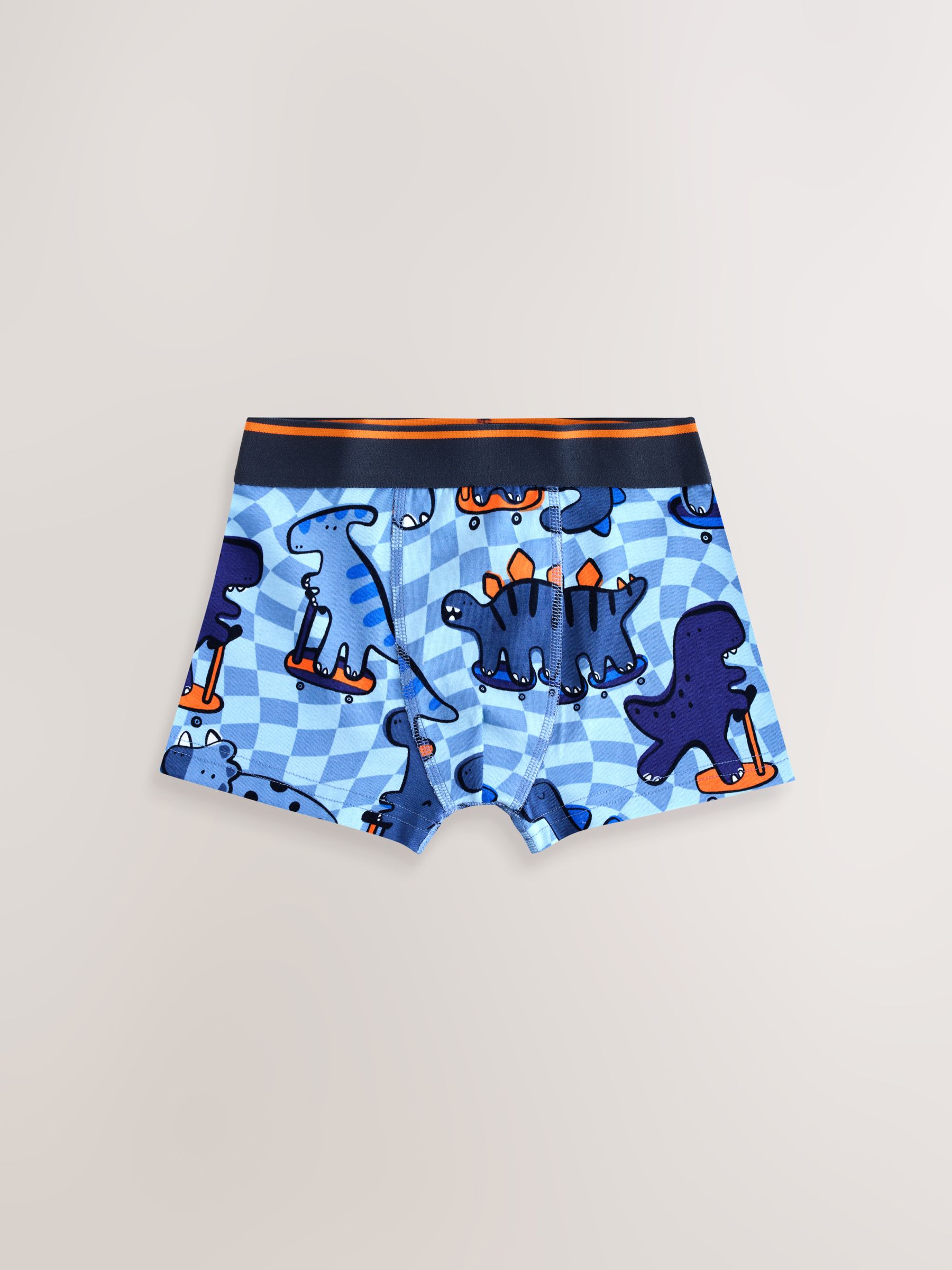 Dino Checkerboard - Verpakking van 5 trunks met motief (1,5-16jr)