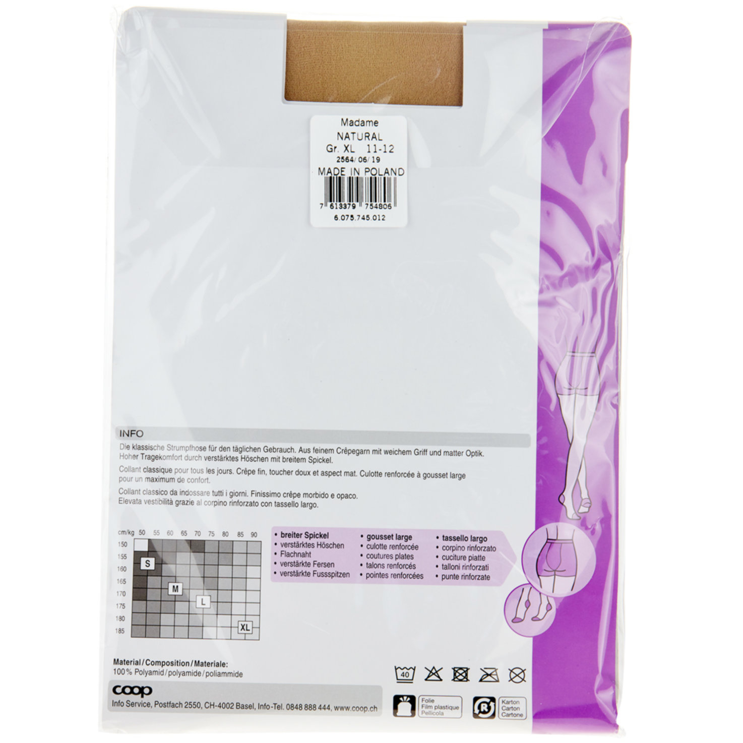 Avela Strumpfhose Madame Natural