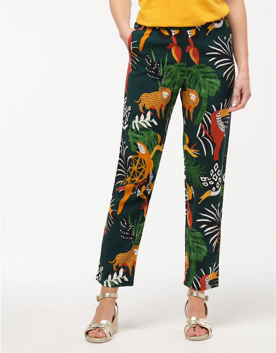 Pantalon vert jungle