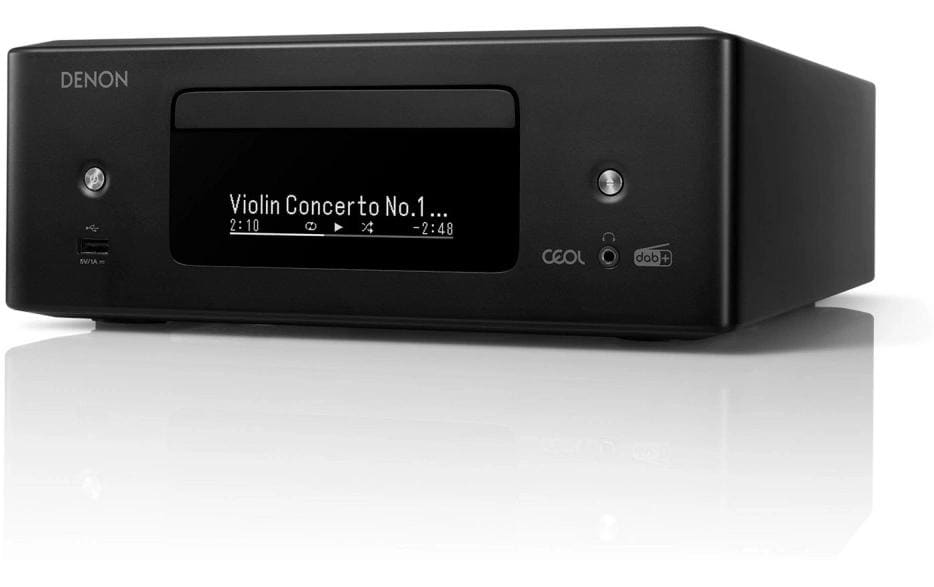 Stereo-Receiver RCD-N12DAB Schwarz<br>Design-Komplettsystem mit CD-Player, DAB-/UKW-Radio, HDMI ARC und Streaming