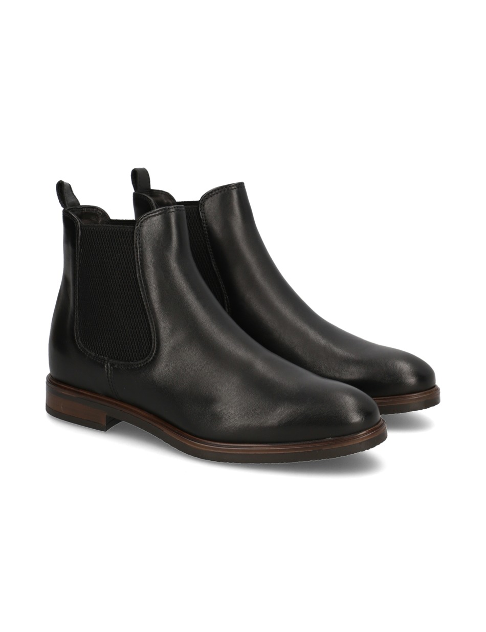 Glattleder Chelsea Boot