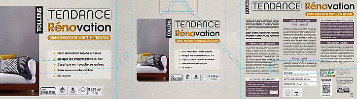 Enduit tendance de rénovation chanvre 10kg