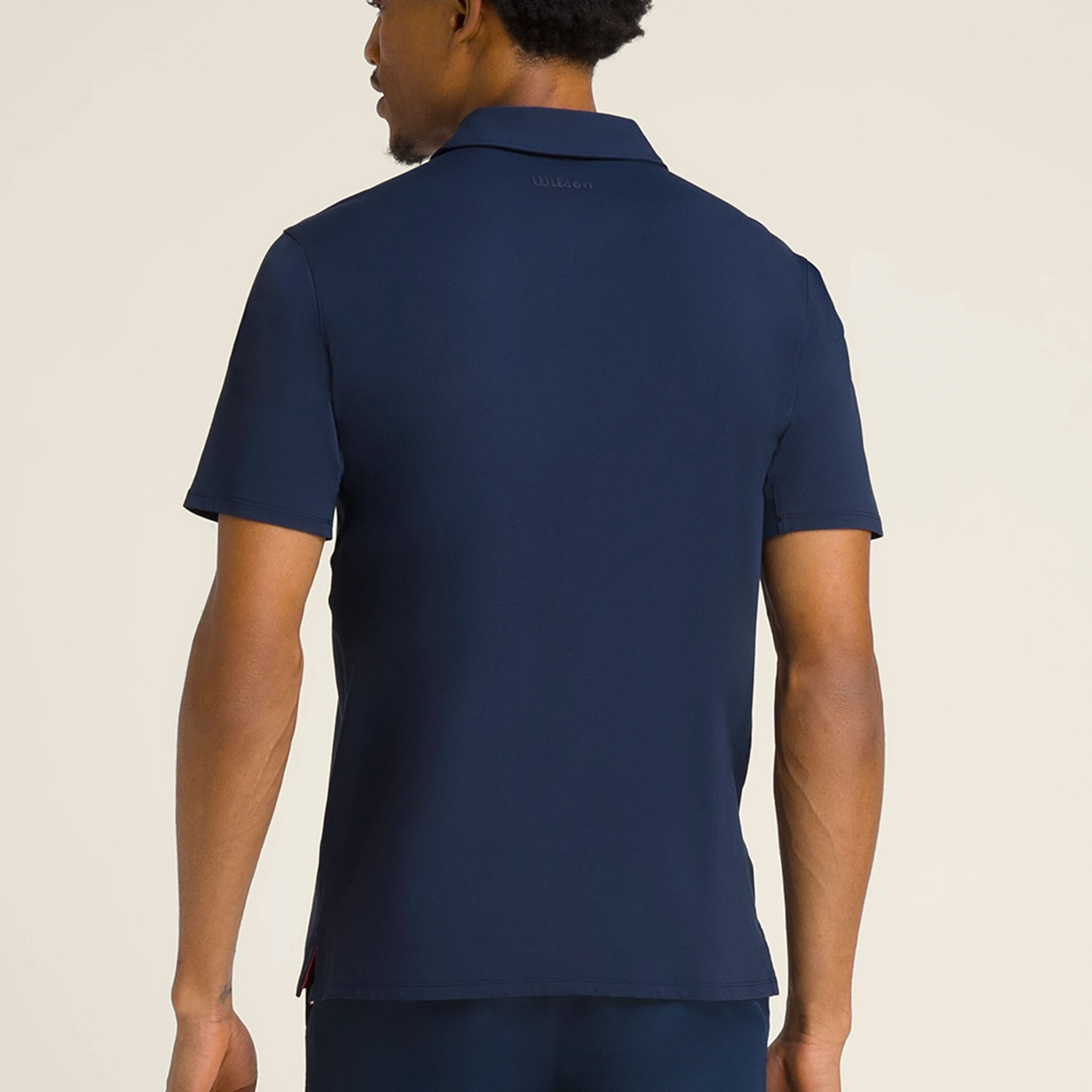 Wilson League Polo Hommes - Bleu Foncé