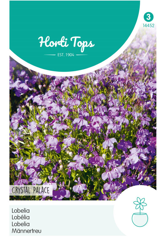 Hortitops  Lobelia Crystal Palace - Bloemzaden