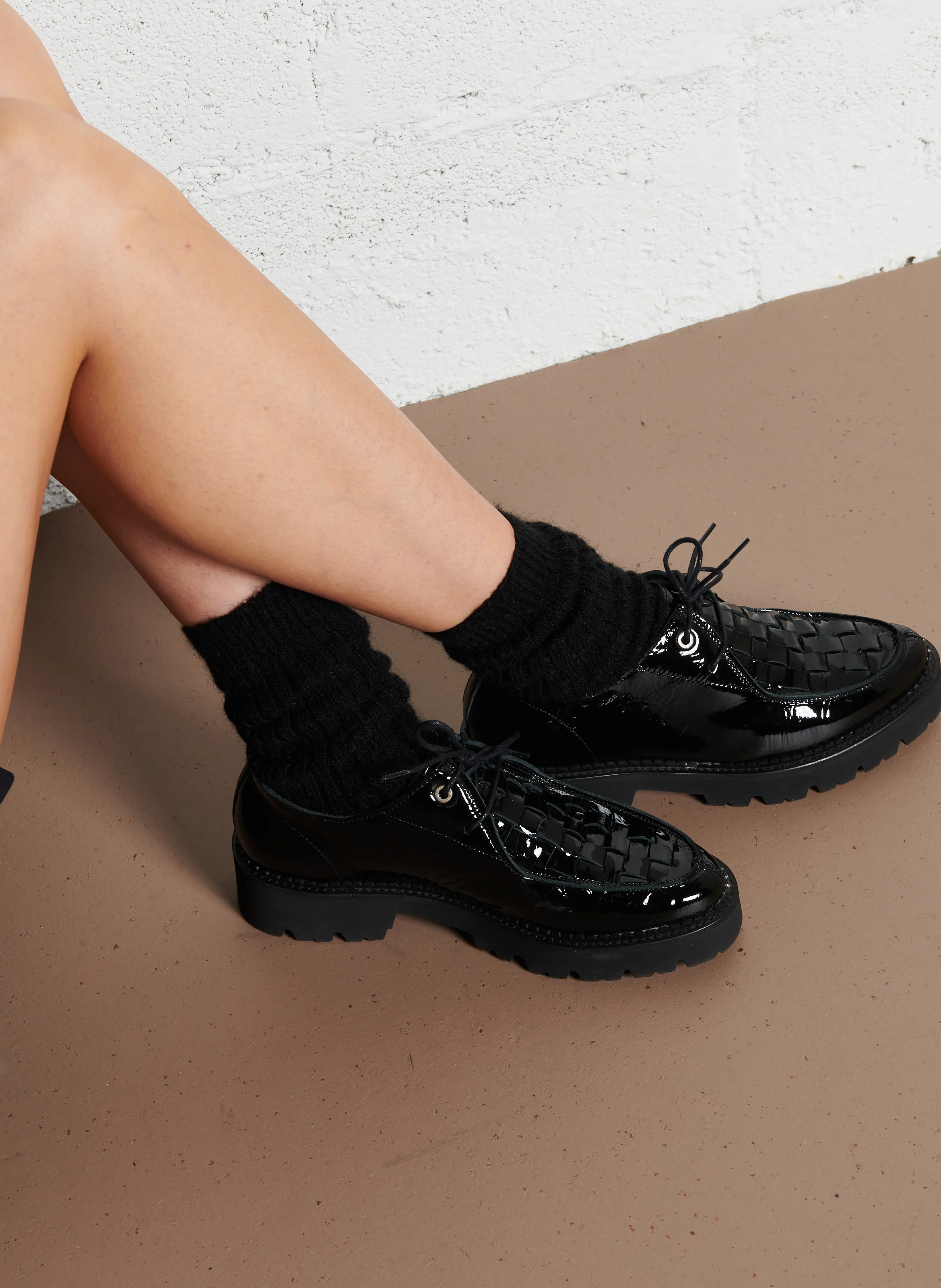 FOUGUE - Derbies en cuir | Noir