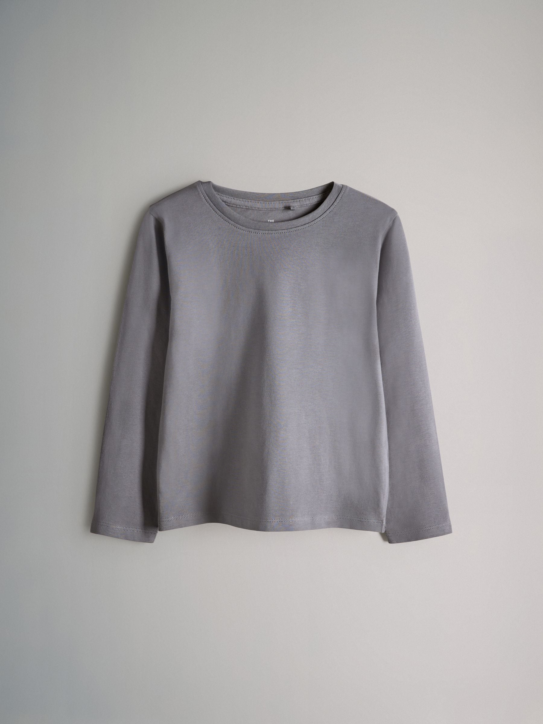 The Set 2 Pack Long Sleeve Cotton Jersey T-Shirt and Woven Bottom Pyjamas Set