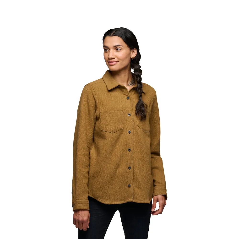 Black Diamond Women's Project Heavy Flannel Flax