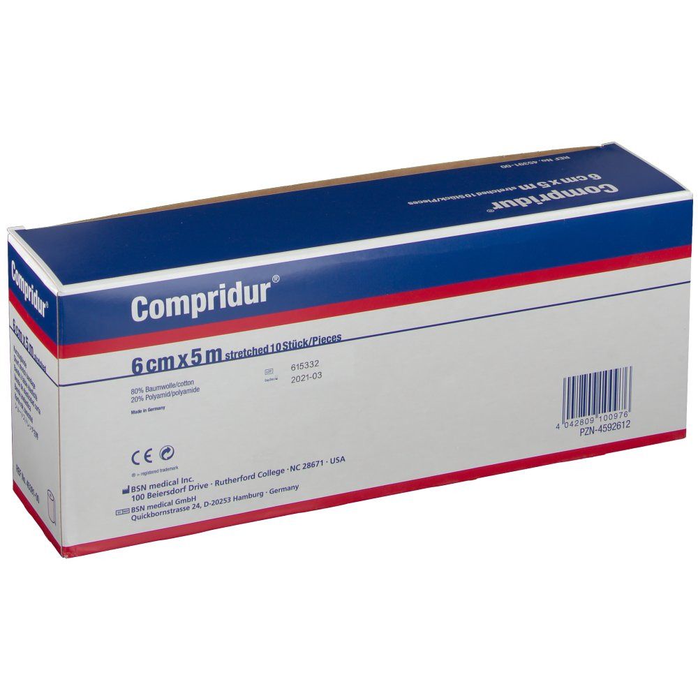 Compridur® Kurzzugbinde 6 cm x 5 m