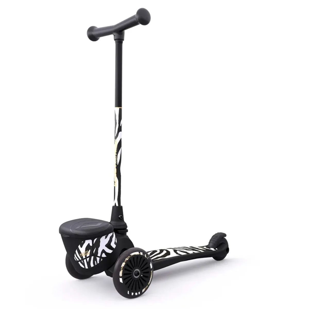 Scoot and Ride Trottinette Highwaykick 2 LifeStyle + Casque - Zébré
