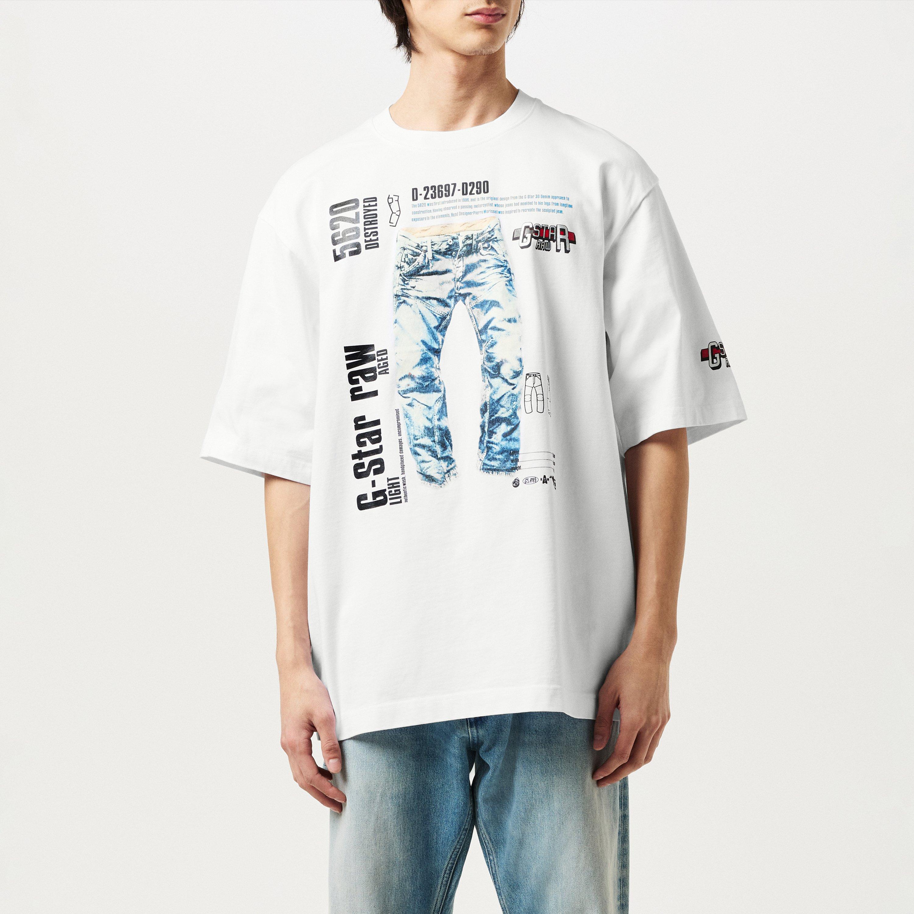 G Star Modelkit Print Boxy T Shirt