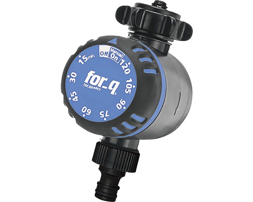 Watertimer/tijdschakelaar voor _q, 5 min-120 min voor 3/4” en 1/2” kranen