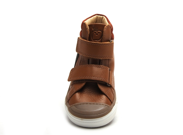 Shoo pom boots bottine enfant pitch bi scratch marron
