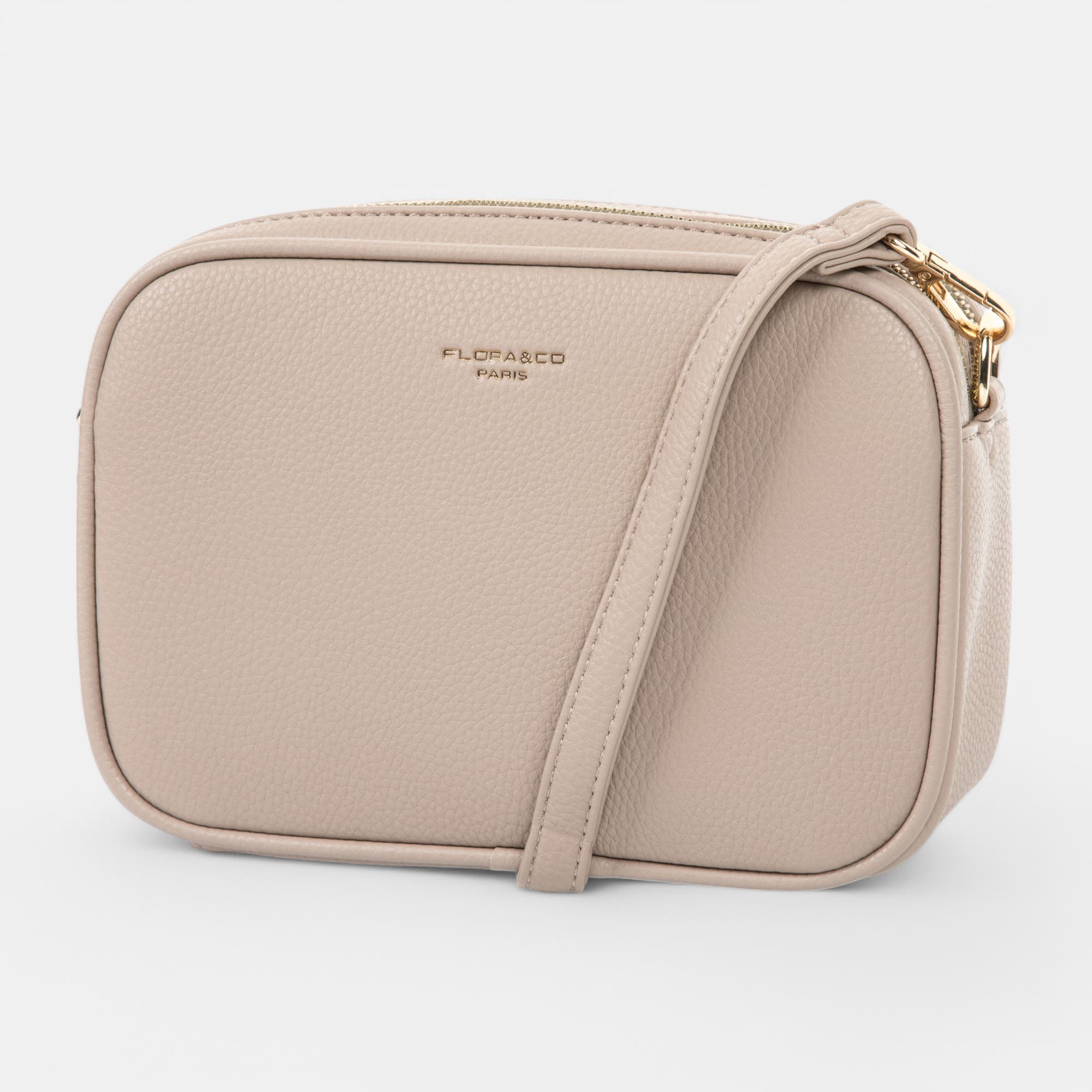 Sac bandoulière beige