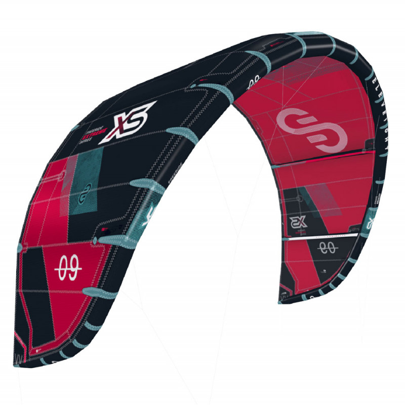 AILE DE KITESURF ELEVEIGHT RS V8 RED