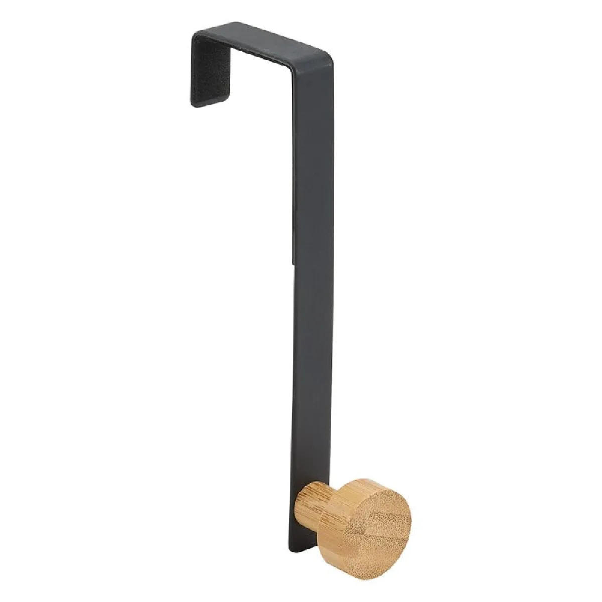But Patère de Porte 1T - Noir/Naturel