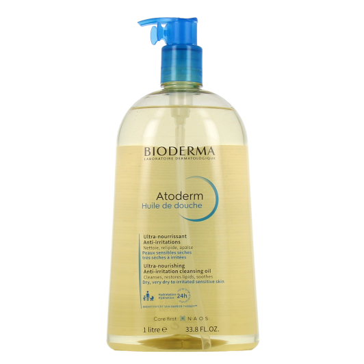 Huile de douche Atoderm Bioderma - Peaux sèches