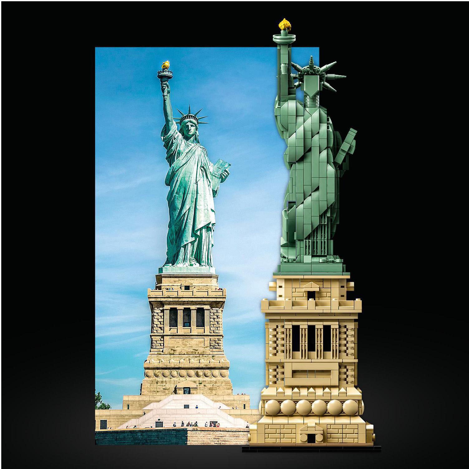 LEGO® Konstruktionsspielsteine »Freiheitsstatue (21042),  LEGO® Architecture« Made in Europe