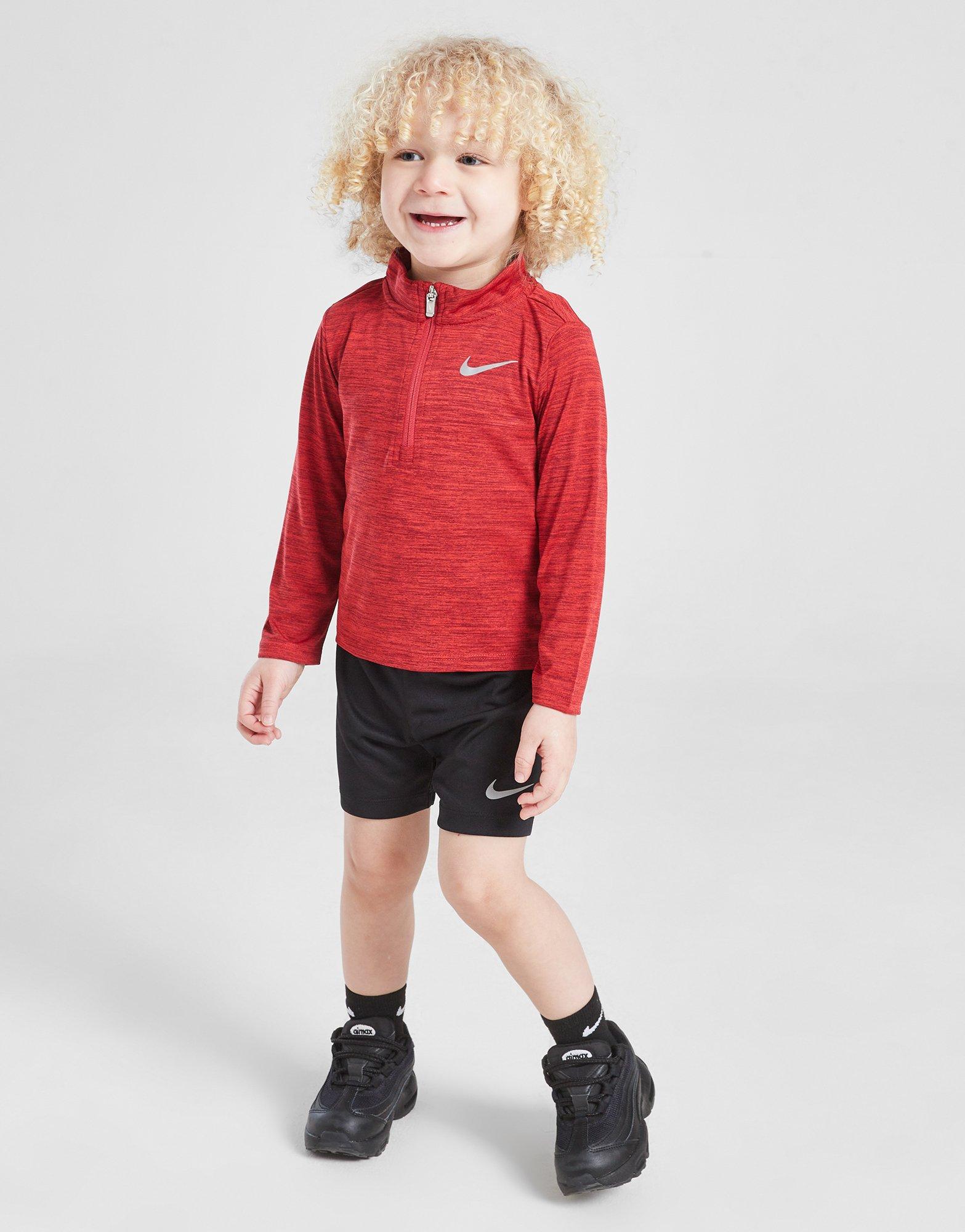 Nike Ensemble Haut Zippé/Short Pacer Bébé