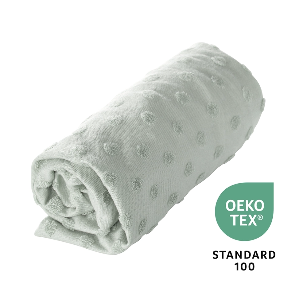 roba Spannbezug für Wickelauflagen 75 x 85 cm frosty green