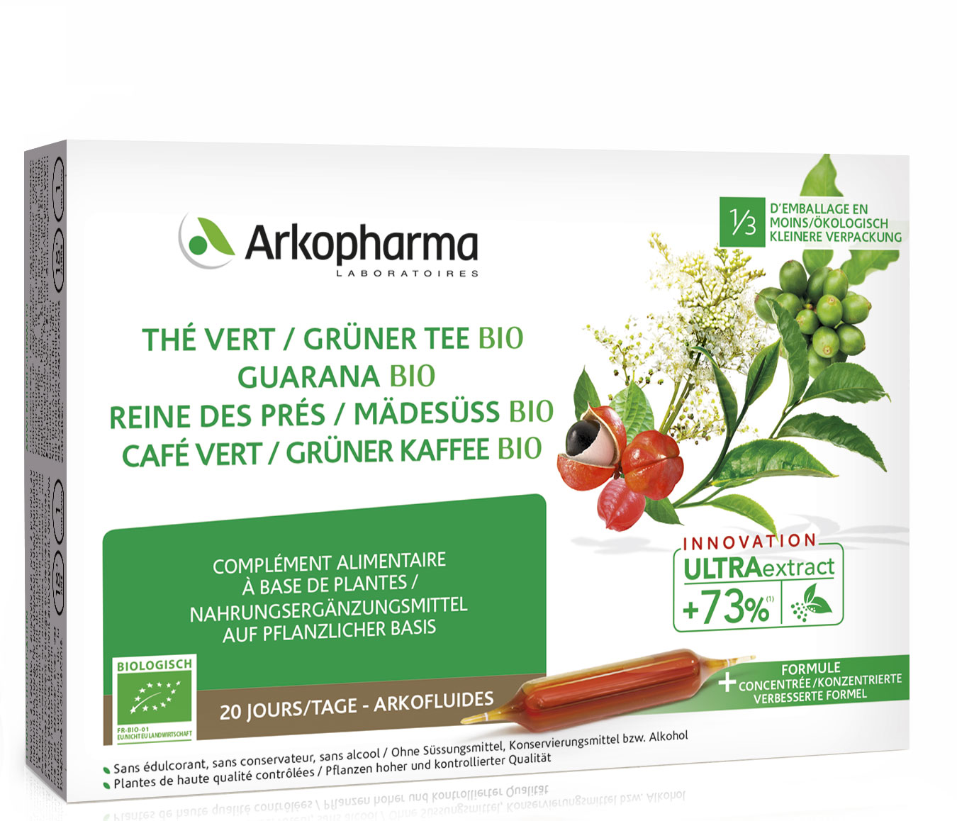 ARKOFLUIDE Booster liq Bio Trinkamp 10 ml