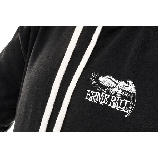 Ernie Ball Hoodie Classic Eagle Black S