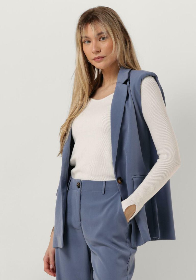YDENCE blauwe ydence gilet pants lima