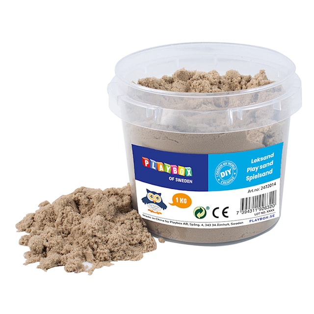 Lekesand Natur 1 kg Playbox