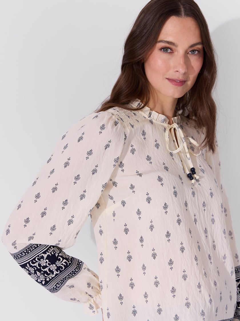 Lena bluse Marshmallow