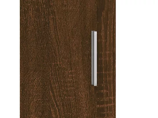 Support d'aquarium chêne marron 121x41x58 cm bois d'ingénierie