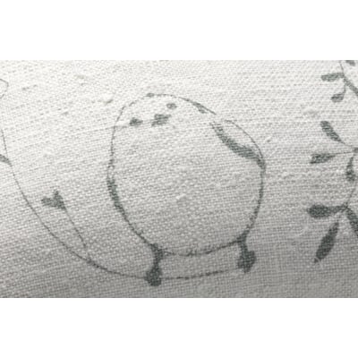 Duftkissen antikes Leinen mit Lavendelblüten