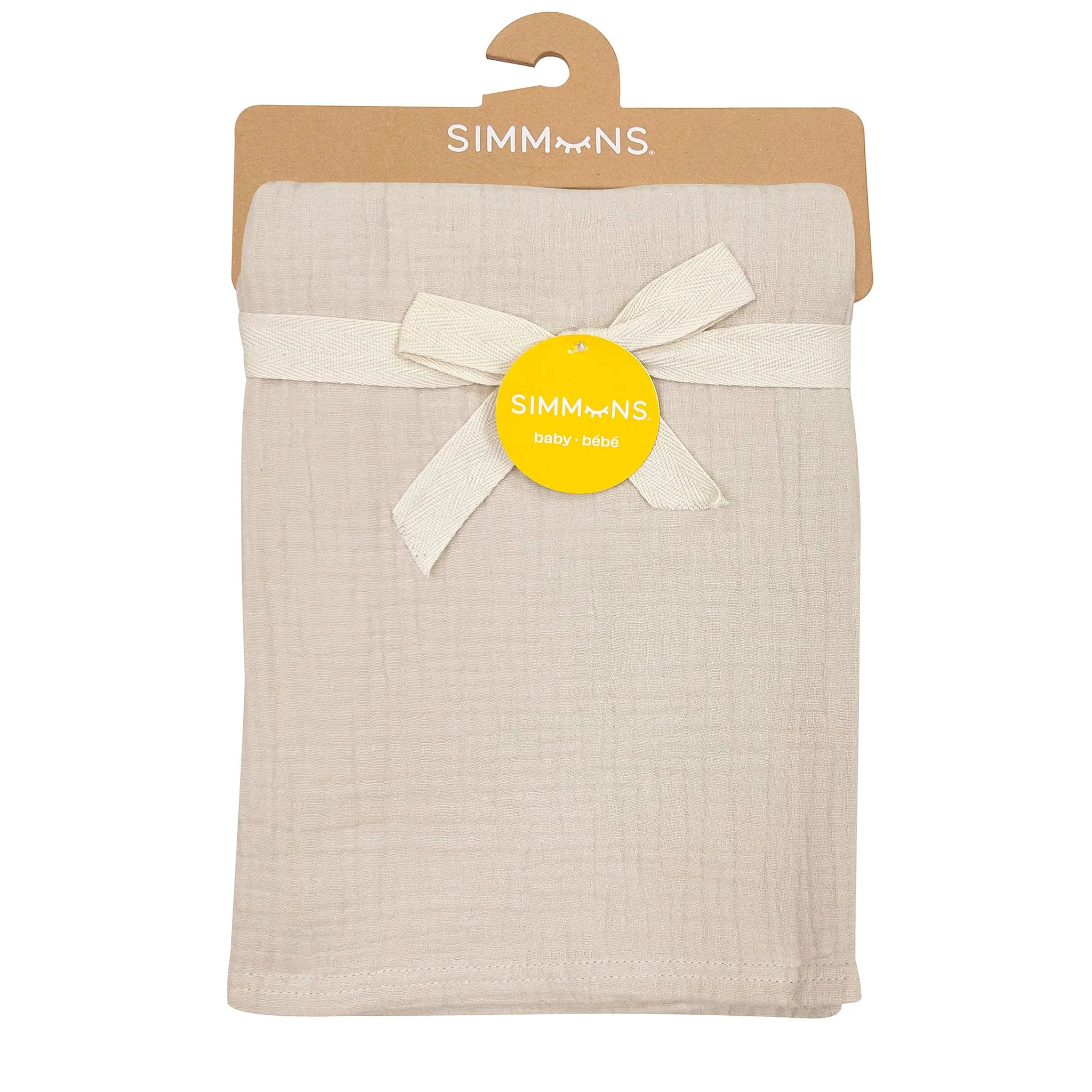 Simmons Couverture Mousseline Deluxe - Beige