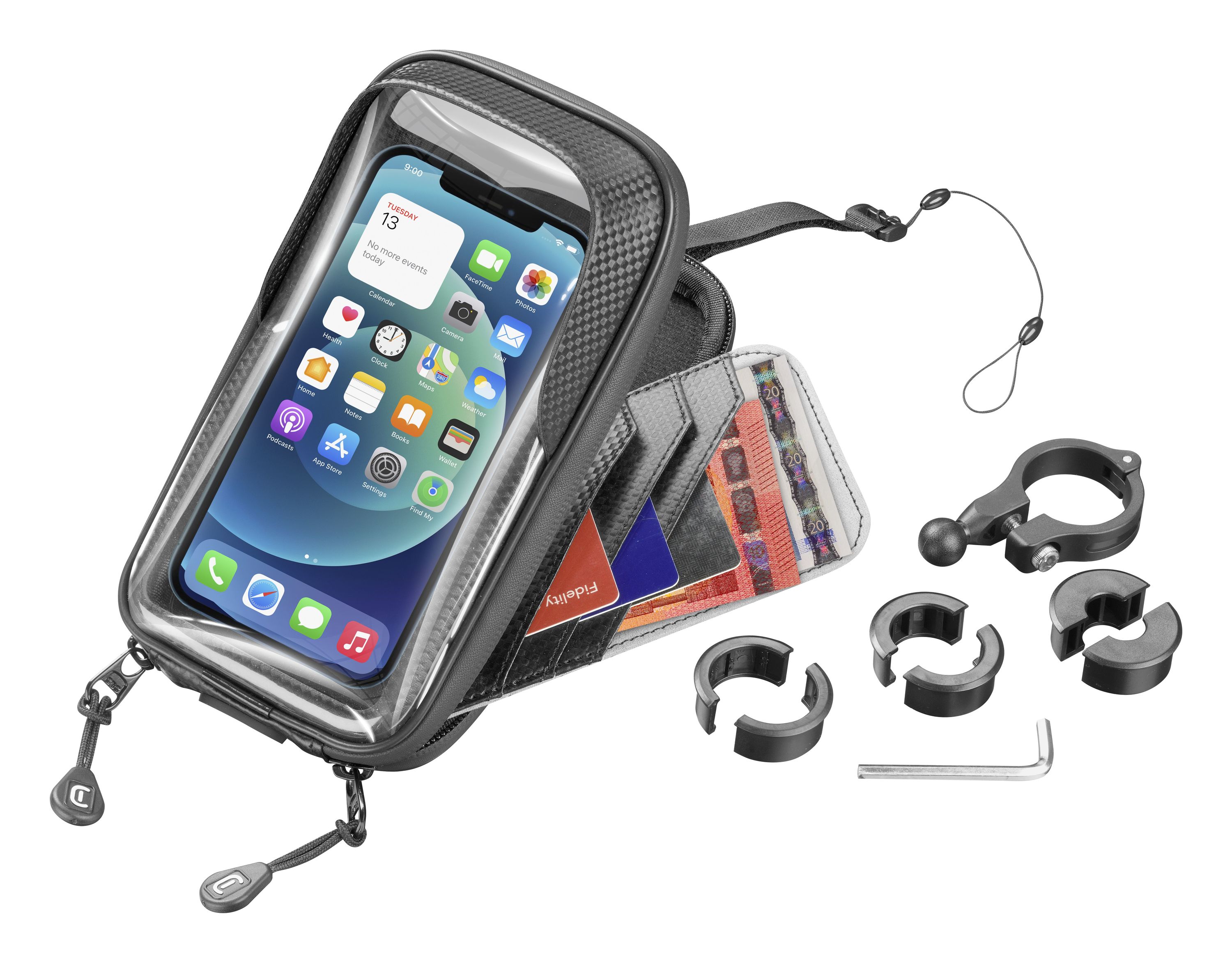 SUPORTE TELEMÓVEL PARA MOTO CELLULARLINE MOTOHOLDERCASEK 6.7\
