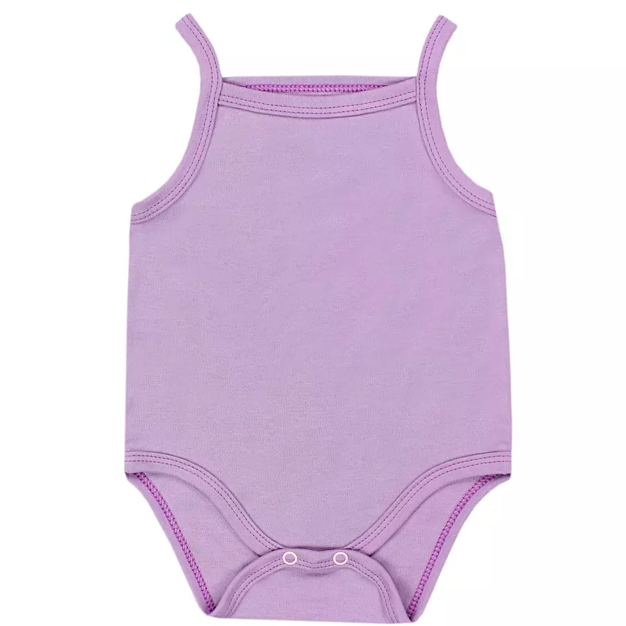 TupTam Mädchen Babybody mit Spagettiträger Sommer 5er Pack gelblila