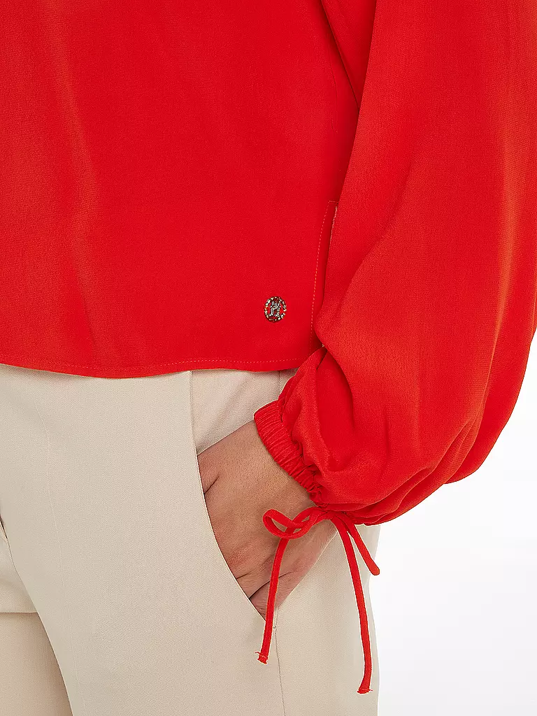 TOMMY HILFIGER Blusenshirt rot