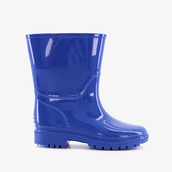 Blauwe kinder regenlaarzen blauw
