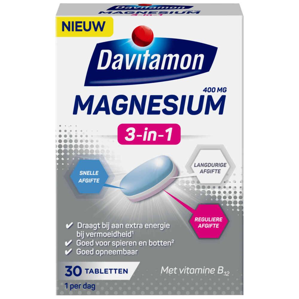 Davitamon Magnesium 3 in 130 tabletten
