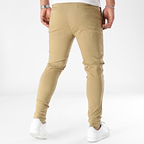 Pantalon Chino Skinny Camel